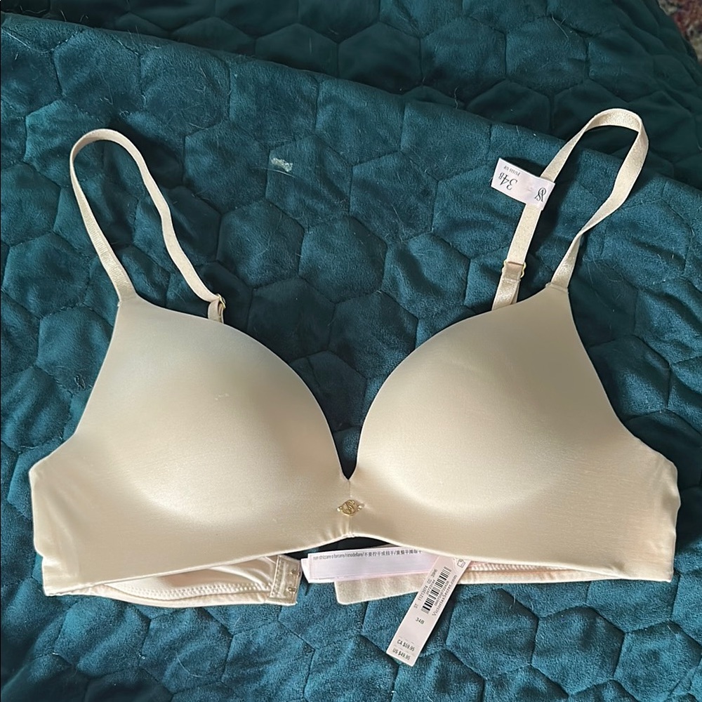 VS push up Cream Bra
